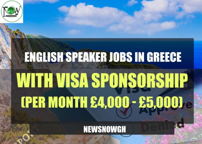 English Speaker Jobs in Greece