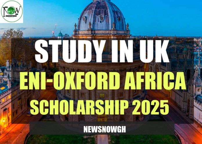 Eni-Oxford Africa Scholarship
