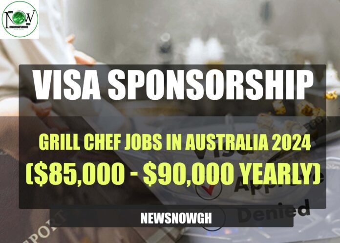Grill Chef Jobs in Australia