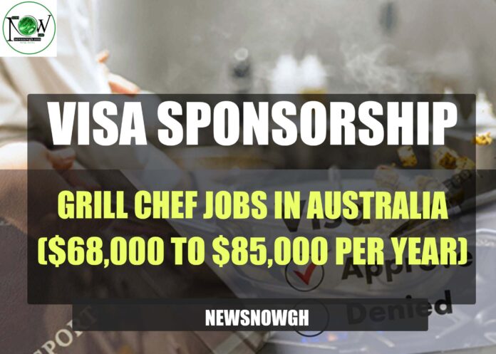 Grill Chef Jobs in Australia