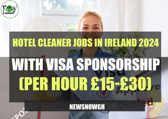 Hotel Cleaner Jobs in Ireland
