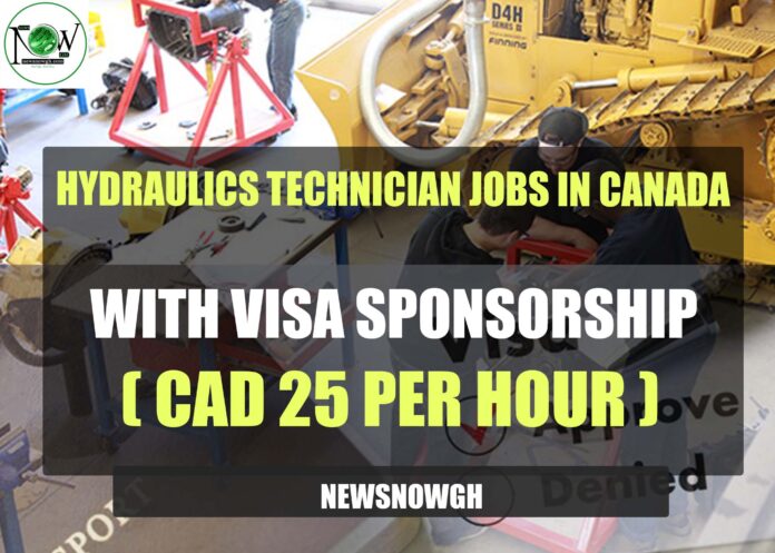 Hydraulics Technician Jobs In Canada