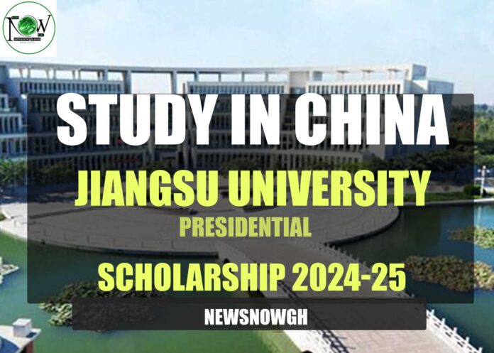 Jiangsu University presidential scholarship