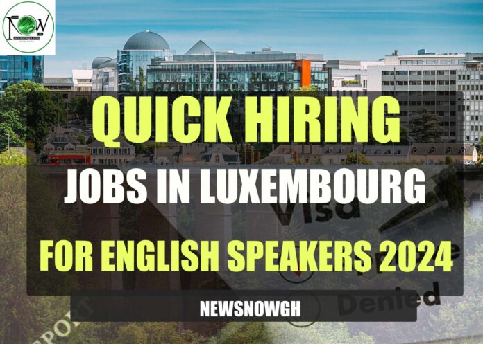Jobs In Luxembourg