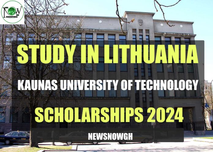 Kaunas University of Technology scholarship