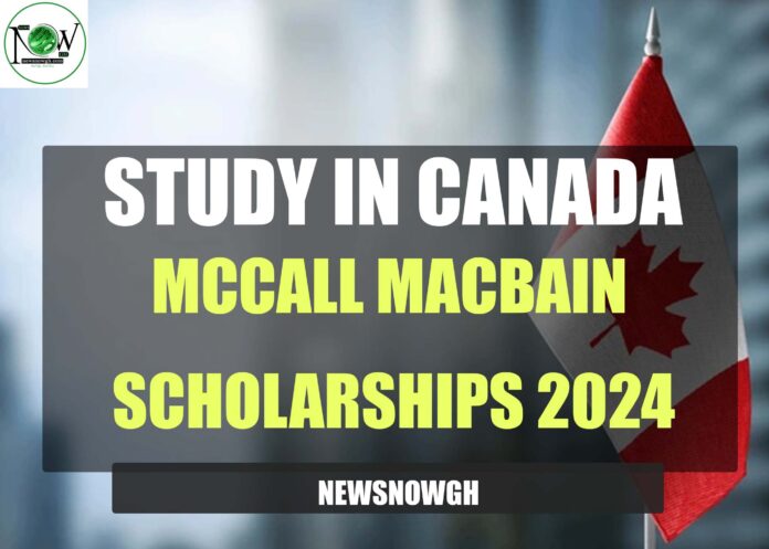 McCall MacBain scholarship