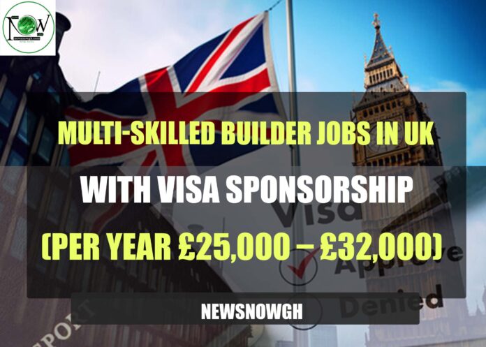 Multi-Skilled Builder Jobs in UK