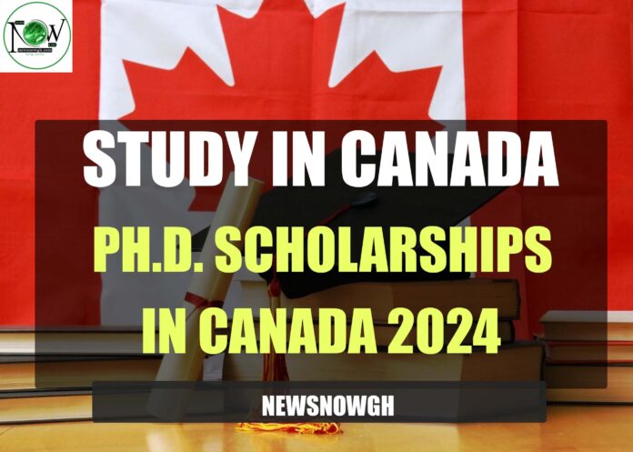Ph.D. Scholarships In Canada