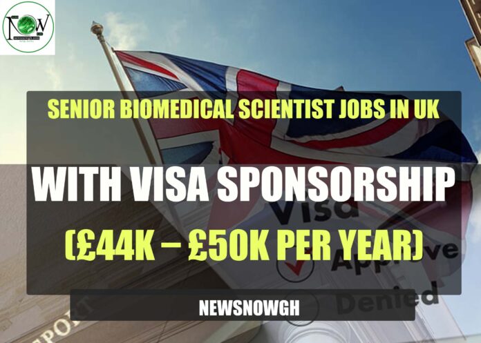 Senior Biomedical Scientist Jobs in UK
