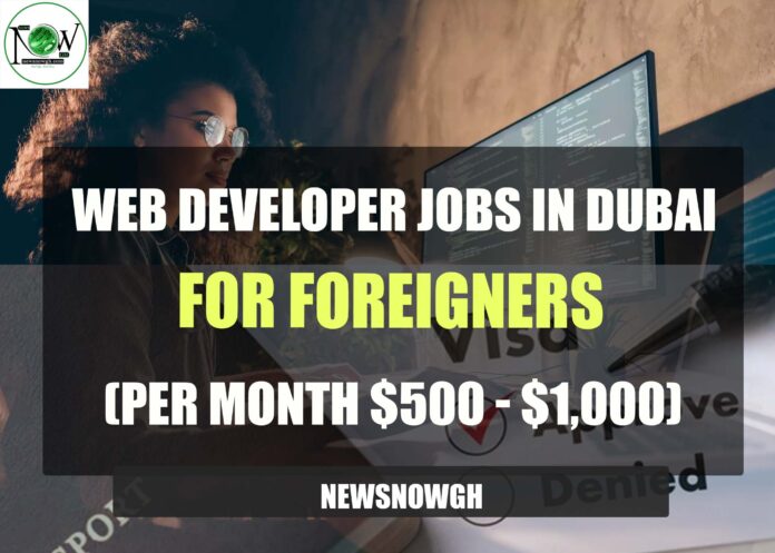 Web Developer Jobs in Dubai