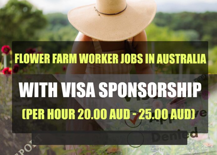 Flower Farm Worker Jobs in Australia