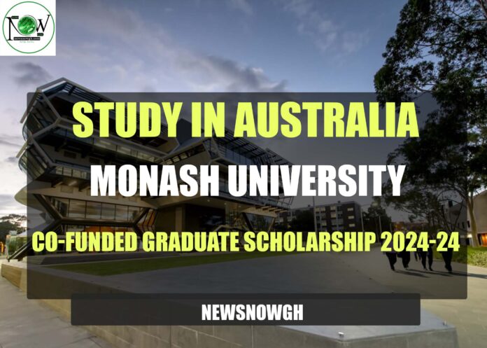 Monash University Co-Funded Graduate Scholarship