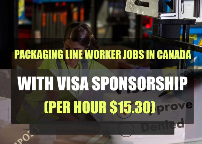 Packaging Line Worker Jobs in Canada