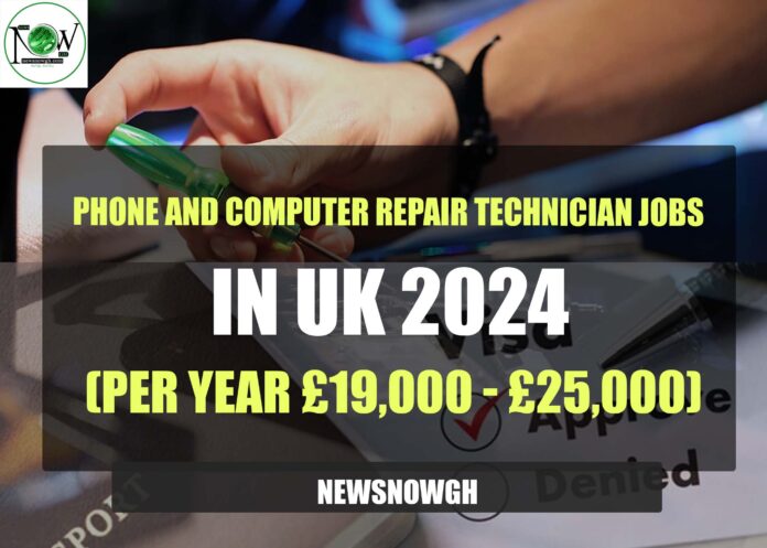 Phone and Computer Repair Technician Jobs in UK