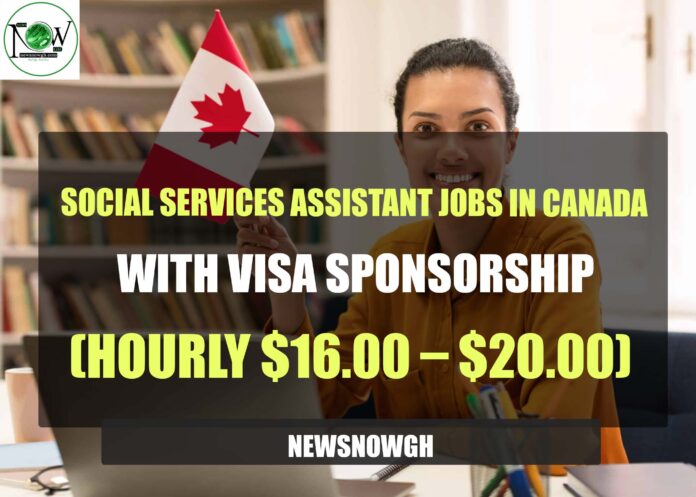 Social Services Assistant Jobs in Canada