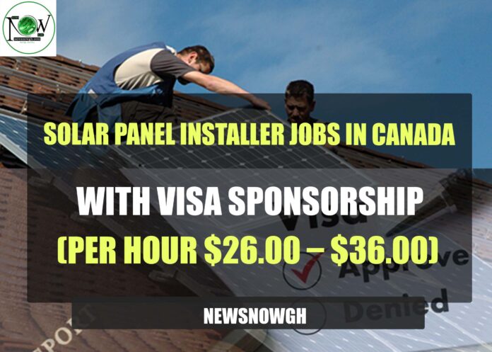 Solar Panel Installer Jobs in Canada Solar Panel Installer Jobs in Canada