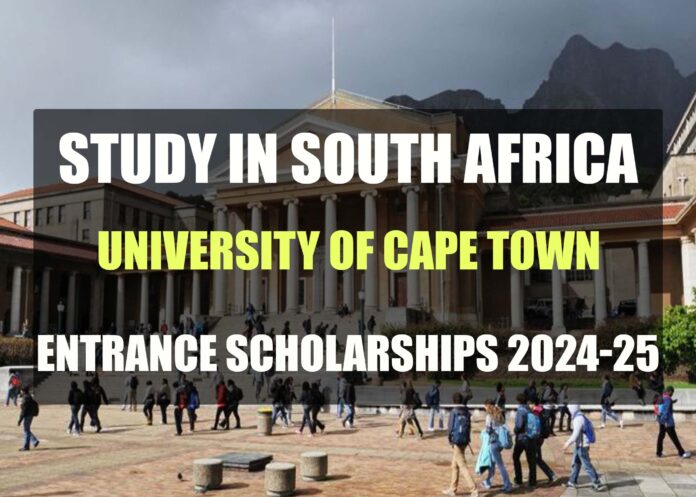 University of Cape Town Entrance Scholarships