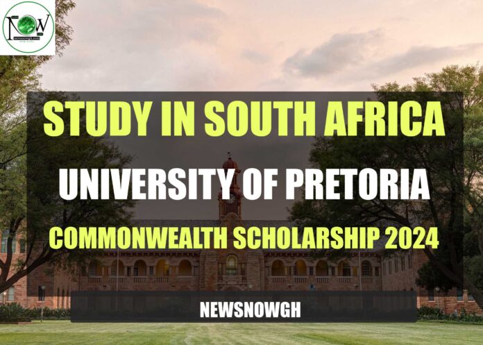 University of Pretoria Commonwealth Scholarship