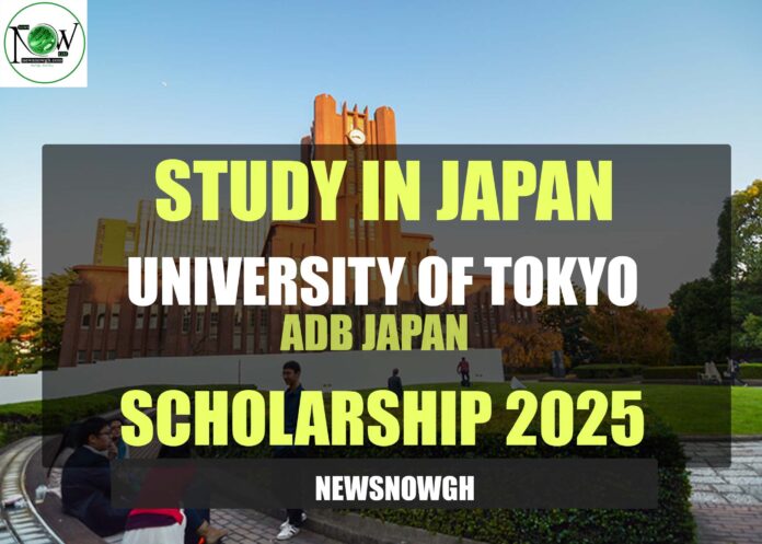 University of Tokyo ADB Japan Scholarship