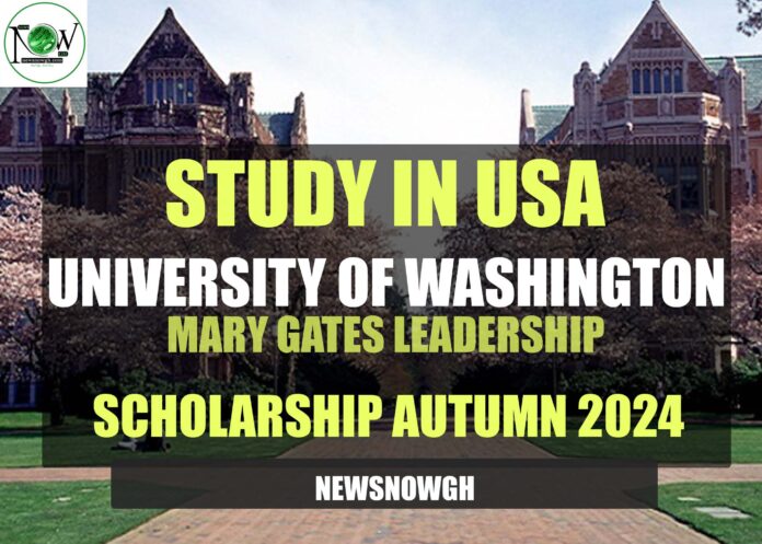 University of Washington Mary Gates Leadership Scholarship