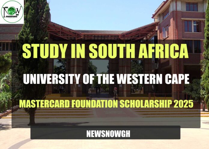 University of the Western Cape Mastercard Foundation Scholarship
