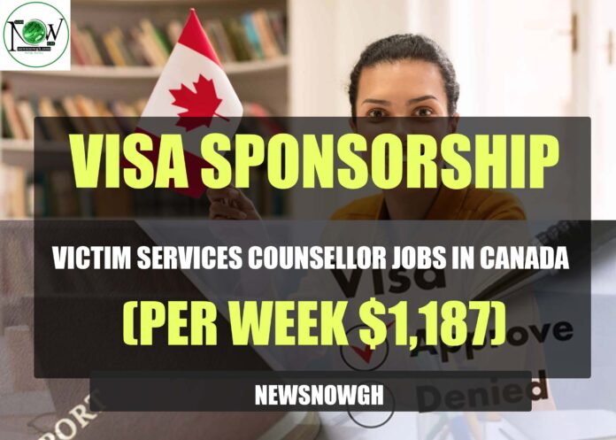 Victim Services Counsellor Jobs in Canada