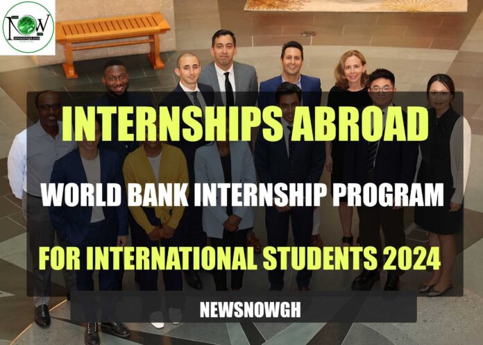 World Bank Internship Program