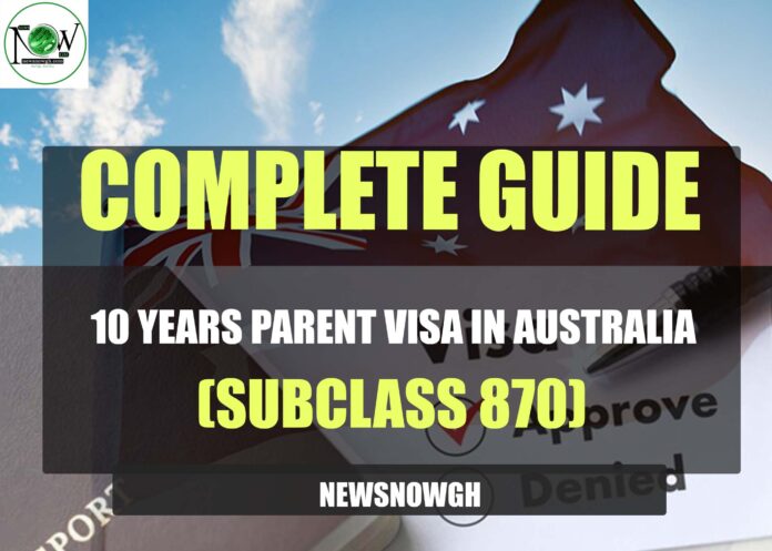 10 Years Parent Visa in Australia