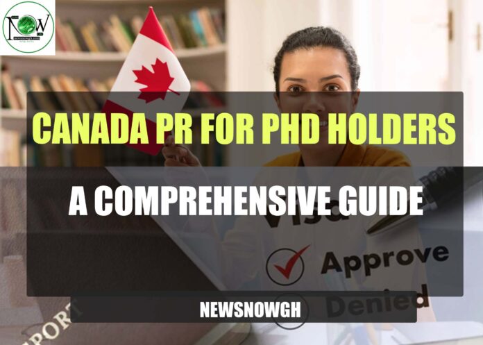 Canada PR for PhD Holders