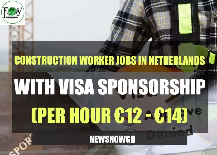 Construction Worker Jobs in Netherlands