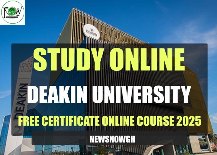Deakin University Free Certificate Online Course