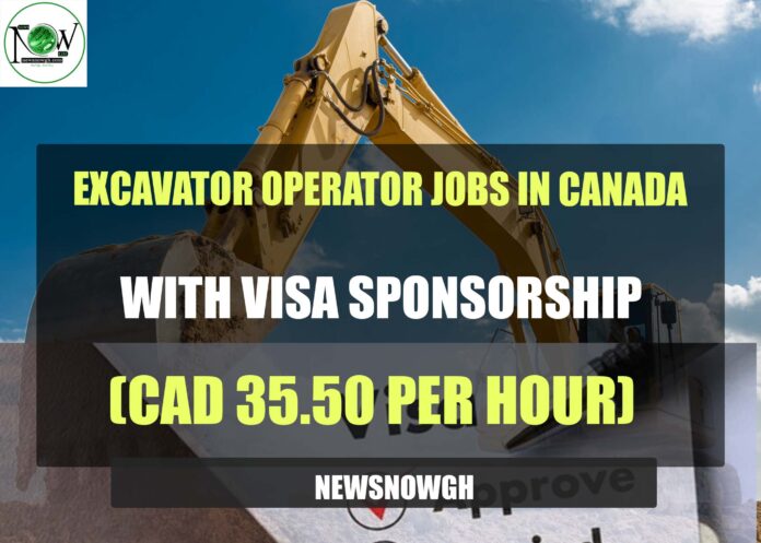 Excavator Operator Jobs in Canada