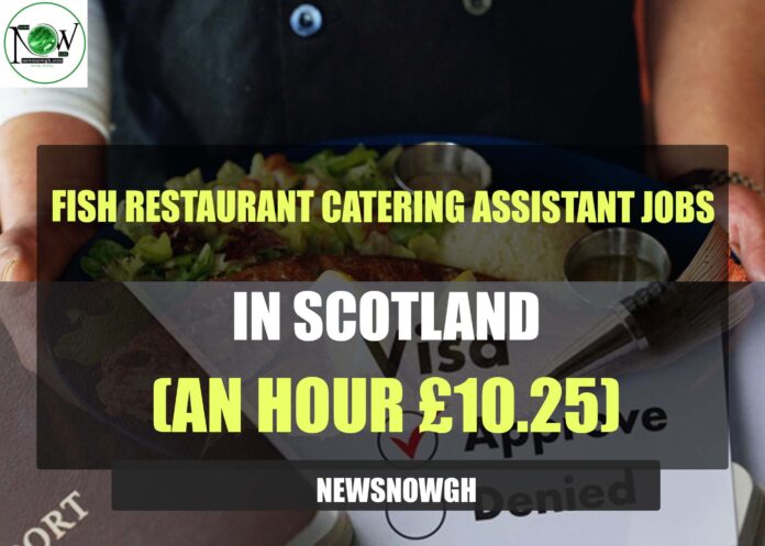 Fish Restaurant Catering Assistant Jobs