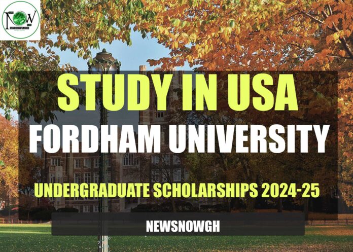 Fordham University Undergraduate Scholarships