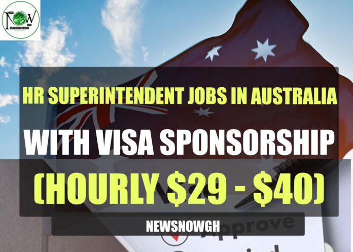 HR Superintendent Jobs in Australia