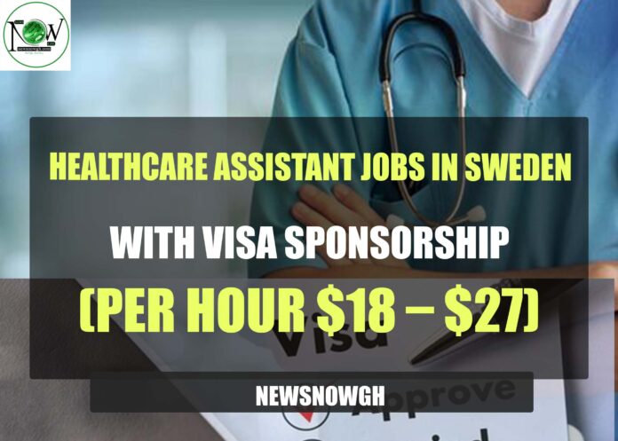 Healthcare Assistant Jobs in Sweden