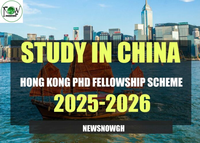 Hong Kong PhD Fellowship Scheme