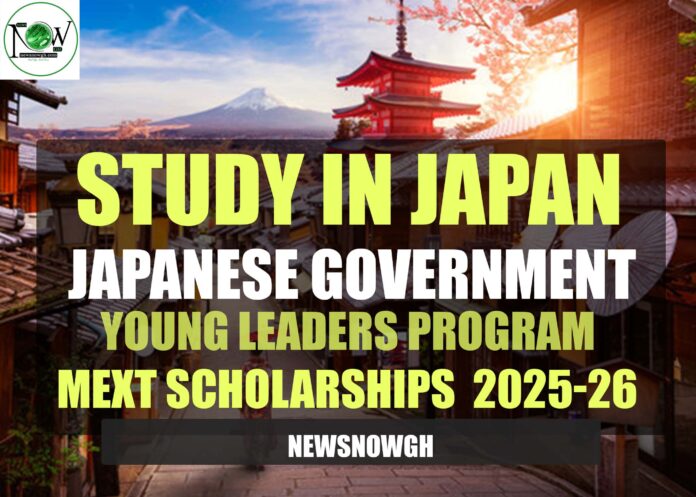 Japanese Government Young Leaders Program MEXT Scholarships
