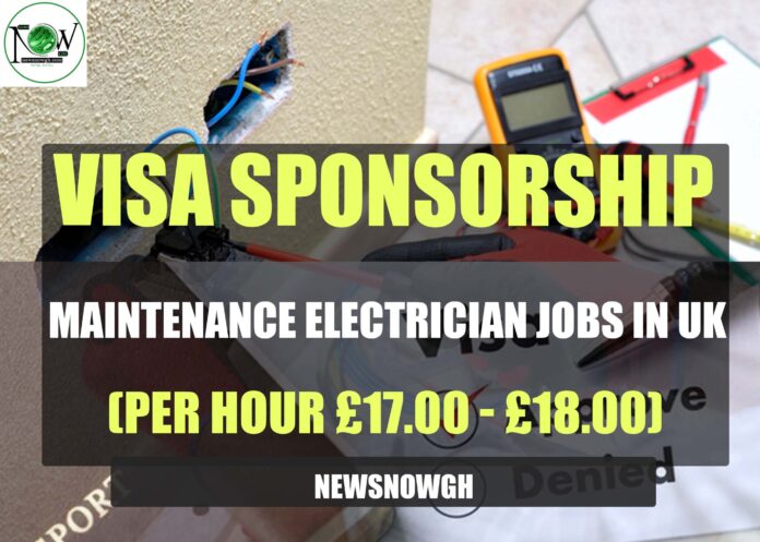 Maintenance Electrician Jobs in UK