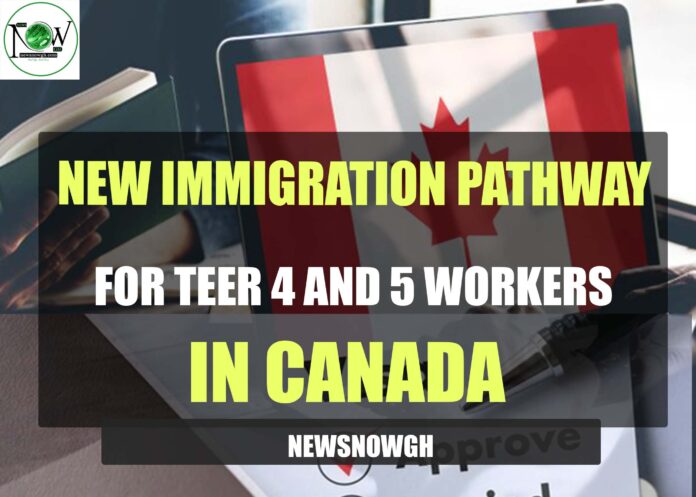 New Immigration Pathway for TEER 4 and 5 Workers in Canada
