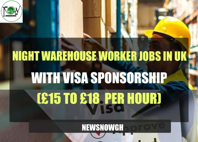 Night Warehouse Worker Jobs in UK