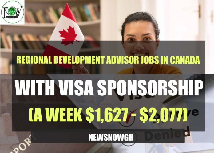 Regional Development Advisor Jobs in Canada