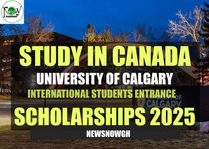 University of Calgary International Students Entrance Scholarships