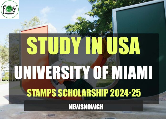 University of Miami Stamps Scholarship