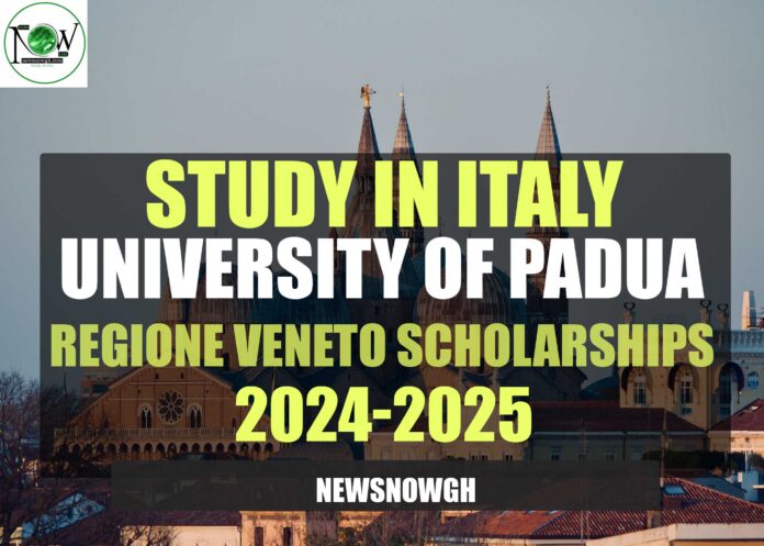 University of Padua Regione Veneto Scholarships