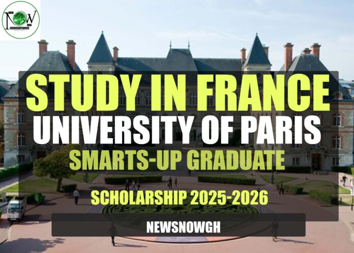 University of Paris SMARTS-UP Graduate Scholarship