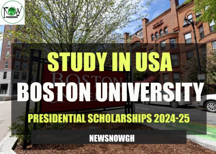 Boston University Presidential Scholarships