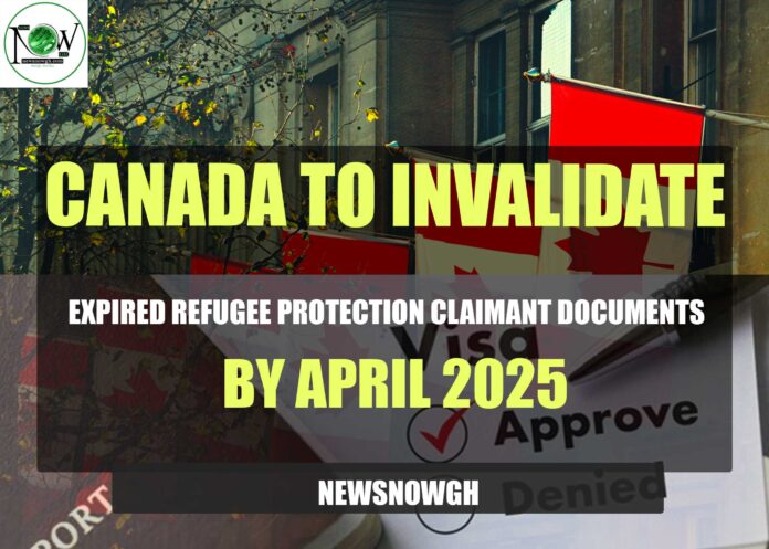 Canada to Invalidate Expired Refugee Protection Claimant Documents