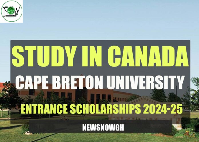 Cape Breton University Entrance Scholarships