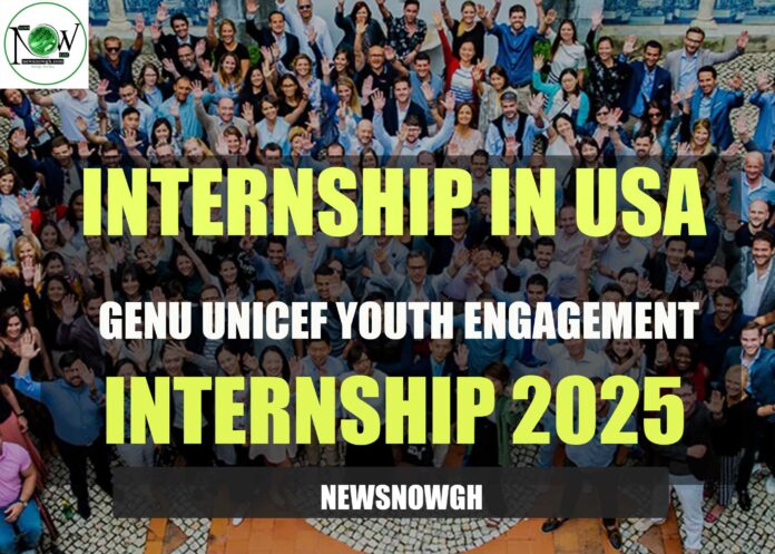 GenU UNICEF Youth Engagement Internship